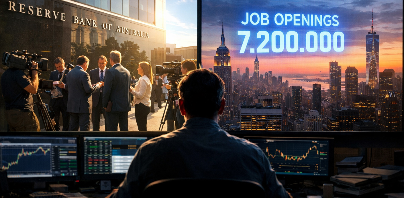 Amanhã destacamos R B A e JOLTS